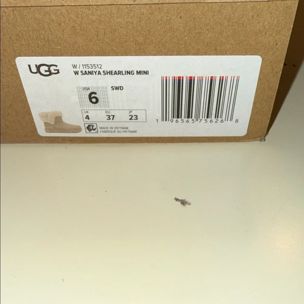 UGG Short Suede Shearling Boots - Sand